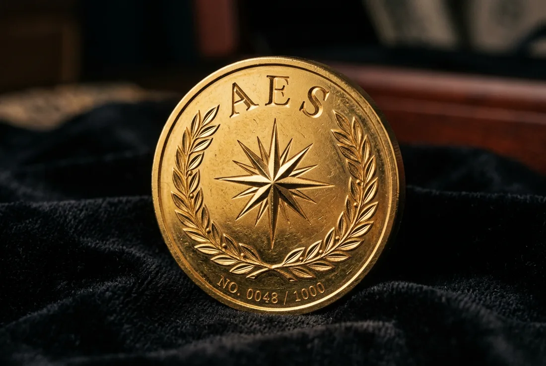 Médaillon AES 1 once or 24K